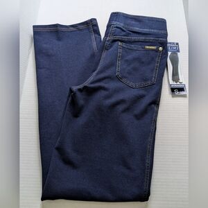 NWT Nygard Slims Indigo Straight Stretch Women's Dark Blue Jeans Size S 6-8 L31"